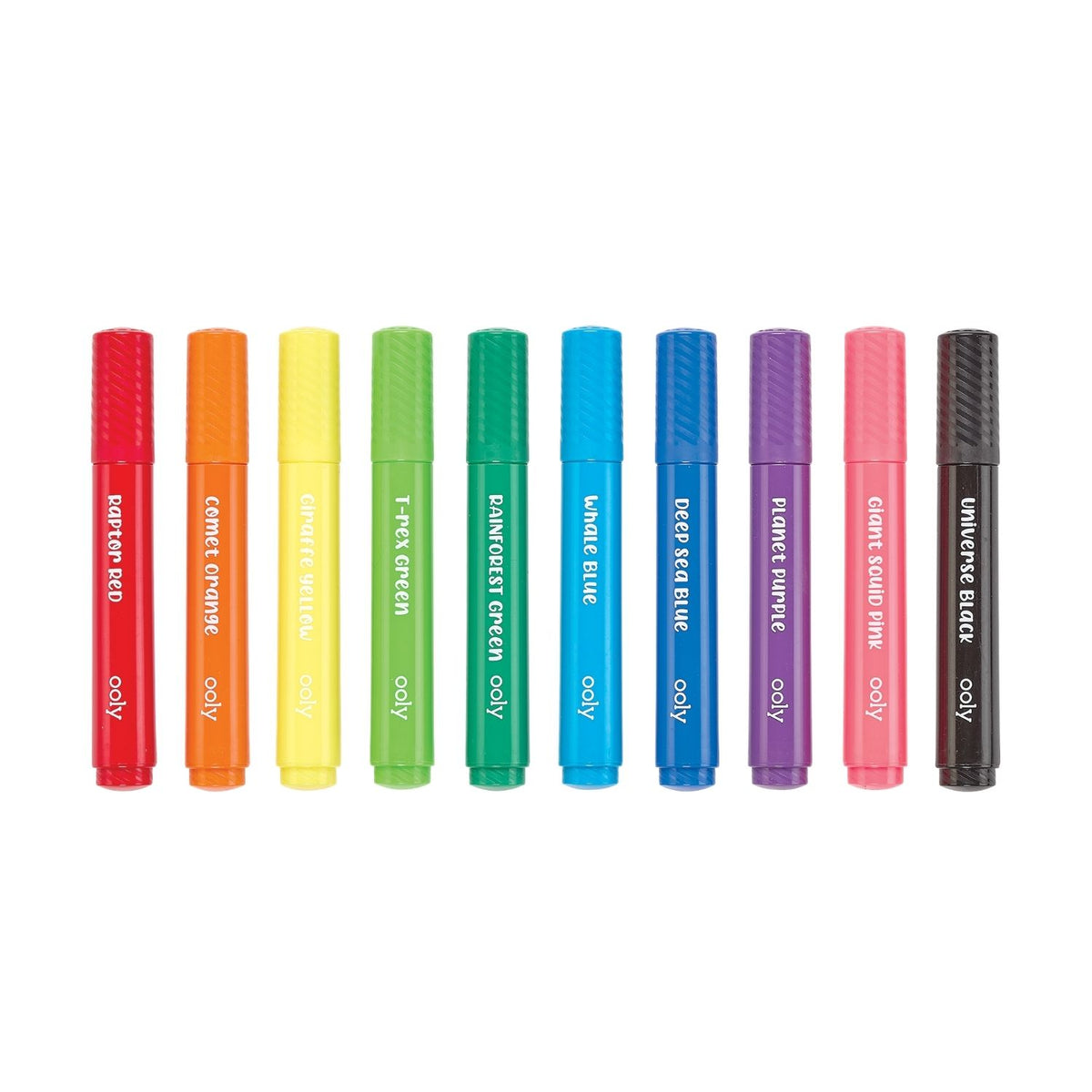Ooly - Big Bright Brush Markers - Set of 10