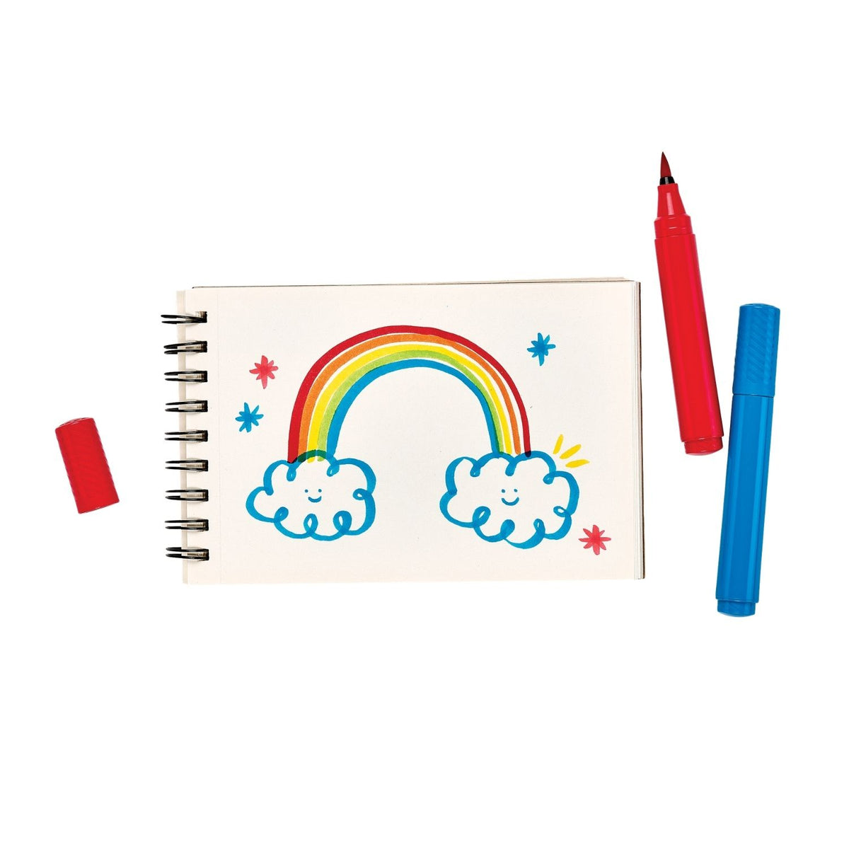 Ooly - Big Bright Brush Markers - Set of 10