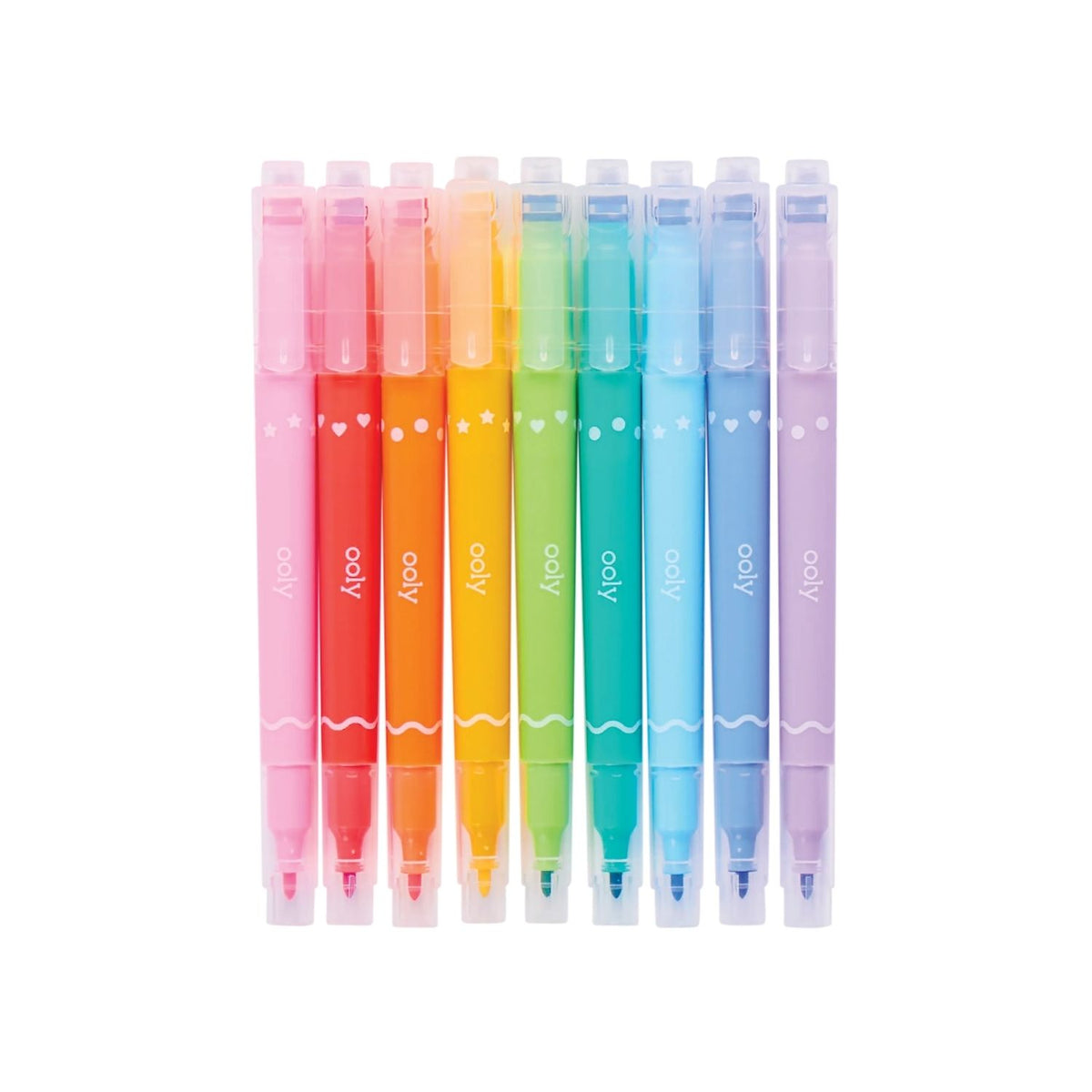 From school posters to DIY cards, these 9 markers do it all. Fine tips for writing and fun stamps for decorating. A versatile, all-in-one tool for young creators.