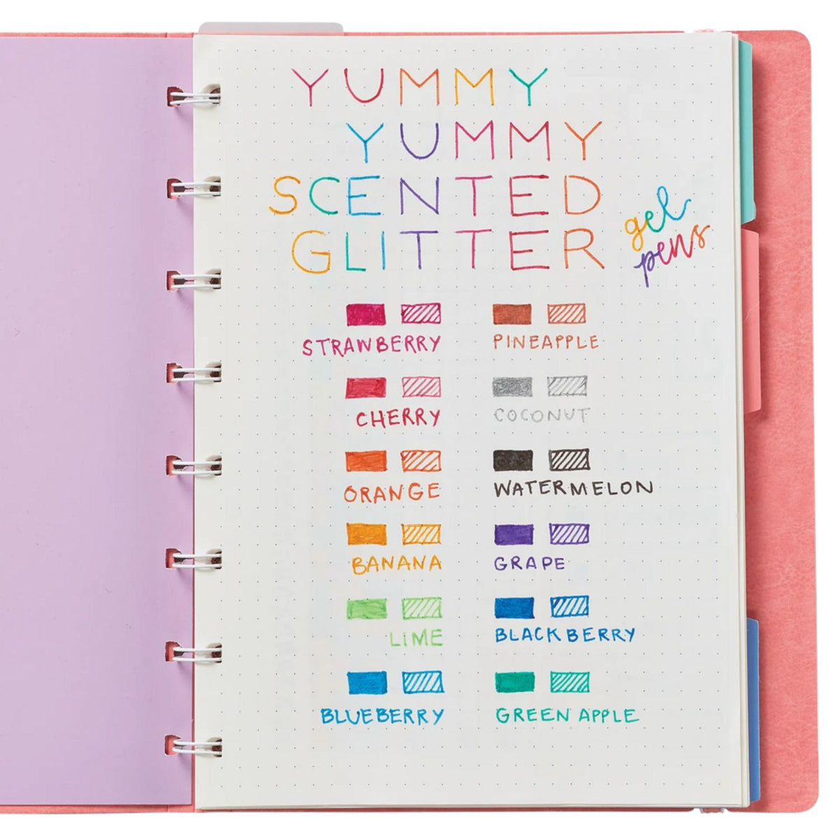 Ooly - Yummy Yummy Scented Glitter Gel Pens - Set of 12