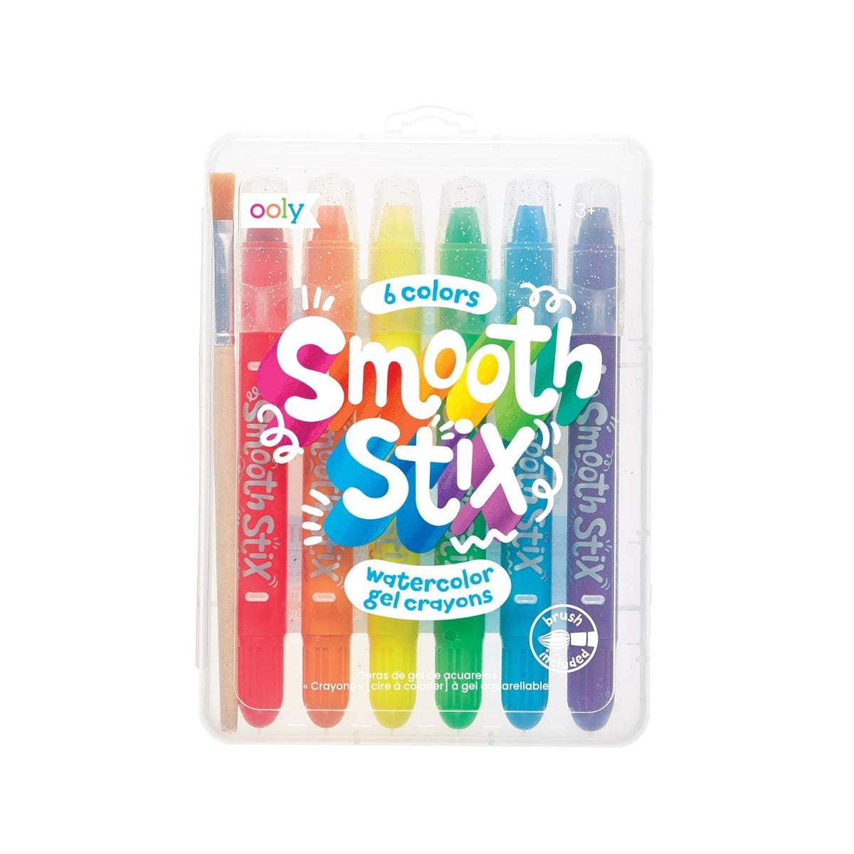 Ooly - Smooth Stix Watercolour Gel Crayons - 7 Piece Set