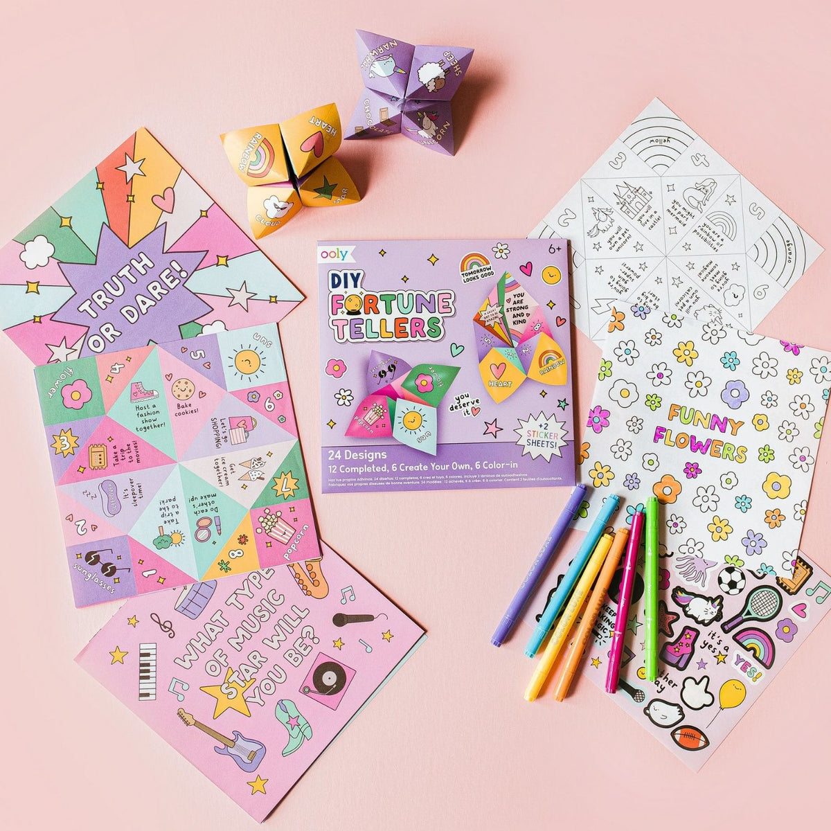 Ooly - DIY Fortune Tellers Activity Kit
