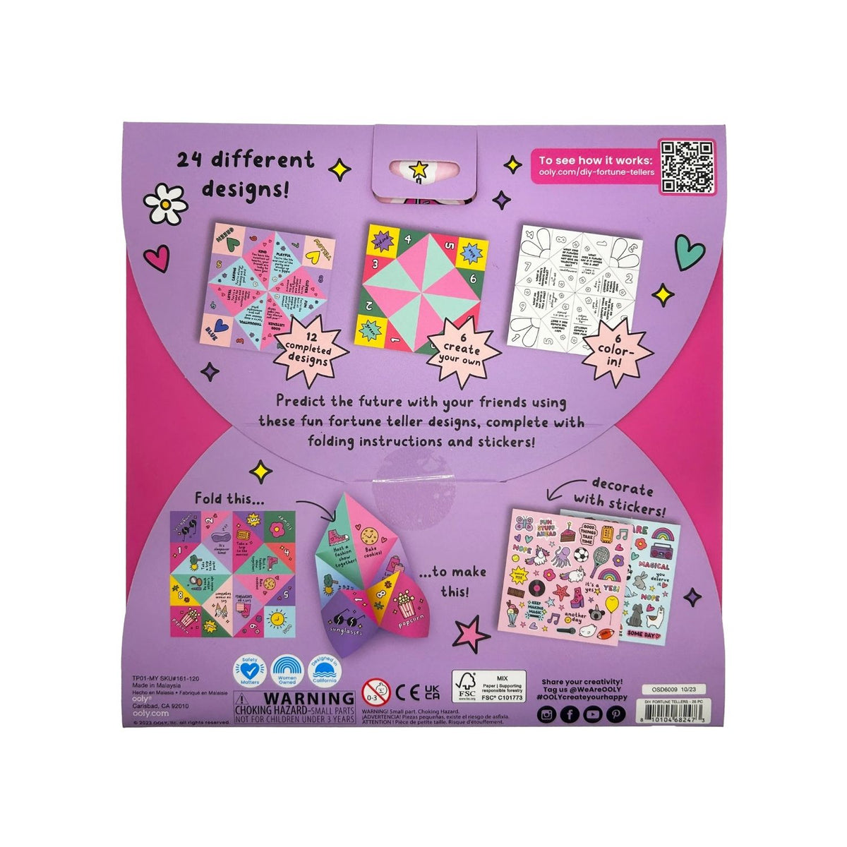 Ooly - DIY Fortune Tellers Activity Kit