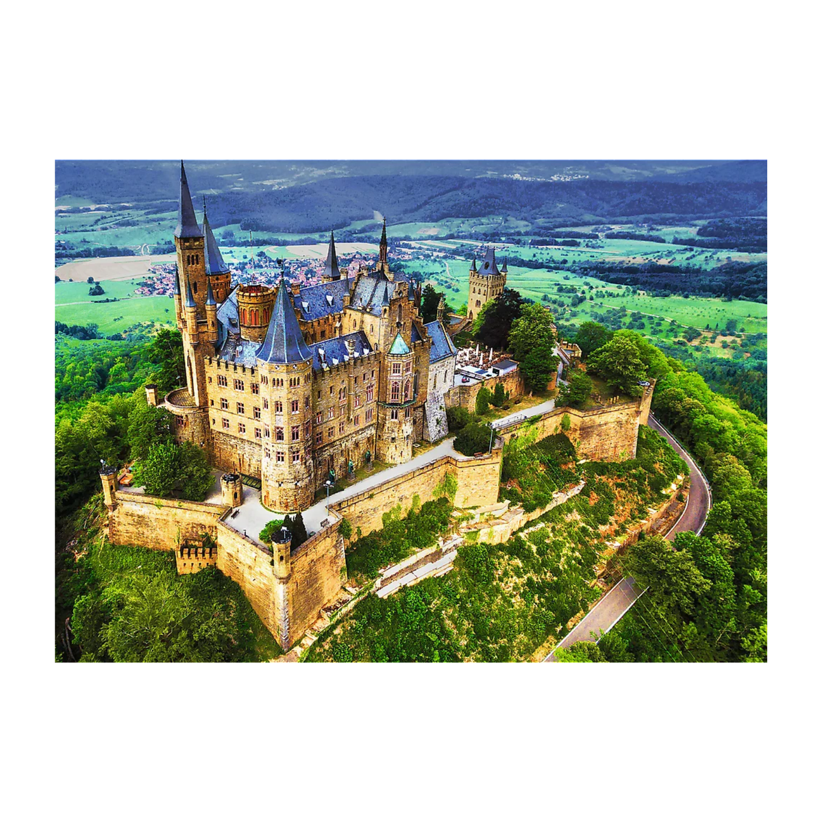 Trefl 1000 piece puzzle completed artwork