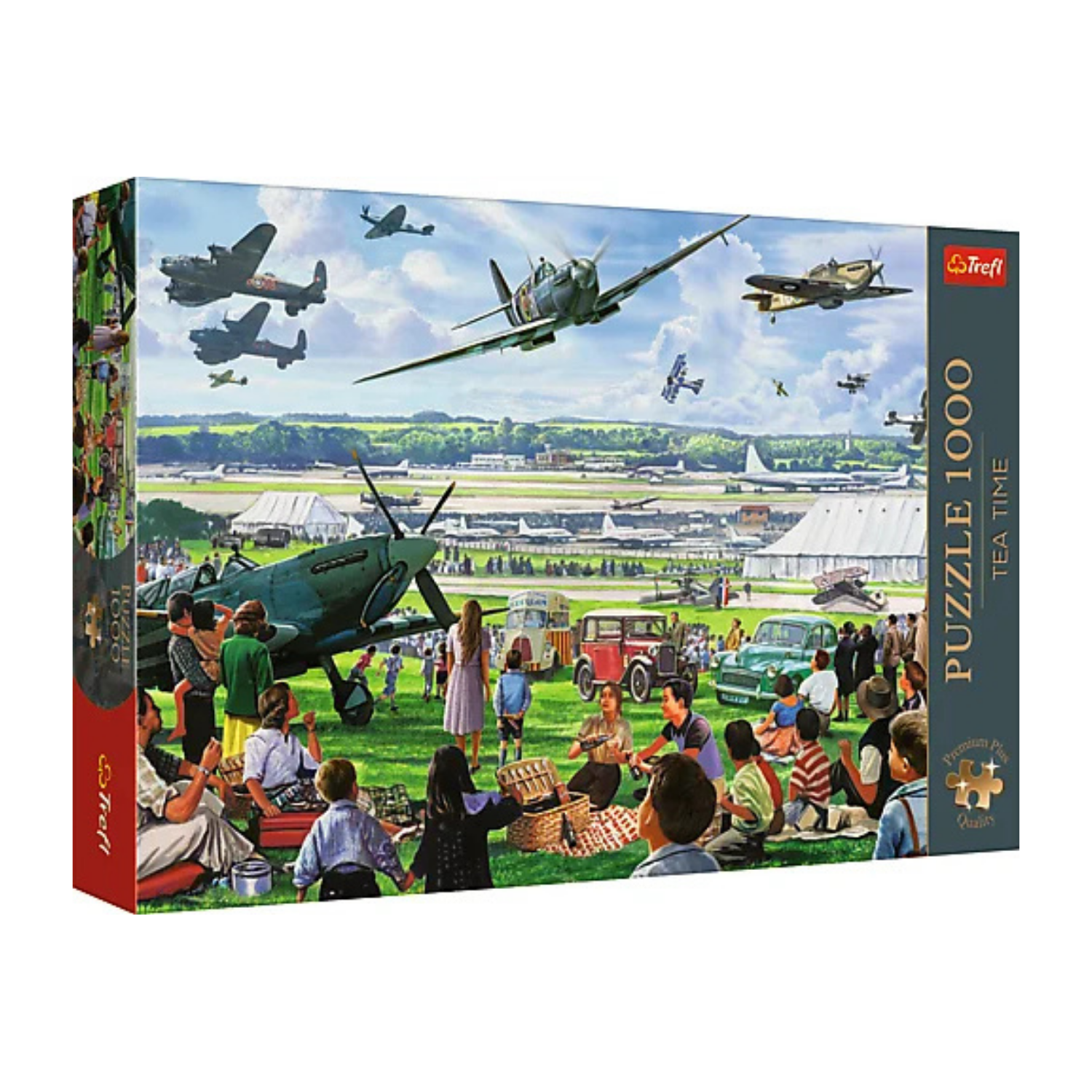 Trefl Tea Time puzzle cosy illustrated artwork
