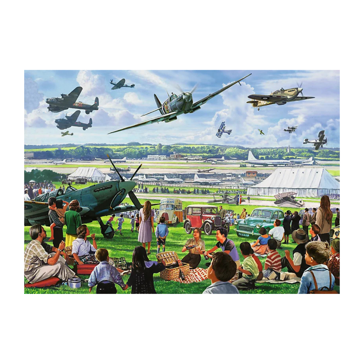 Trefl Tea Time puzzle cosy illustrated artwork