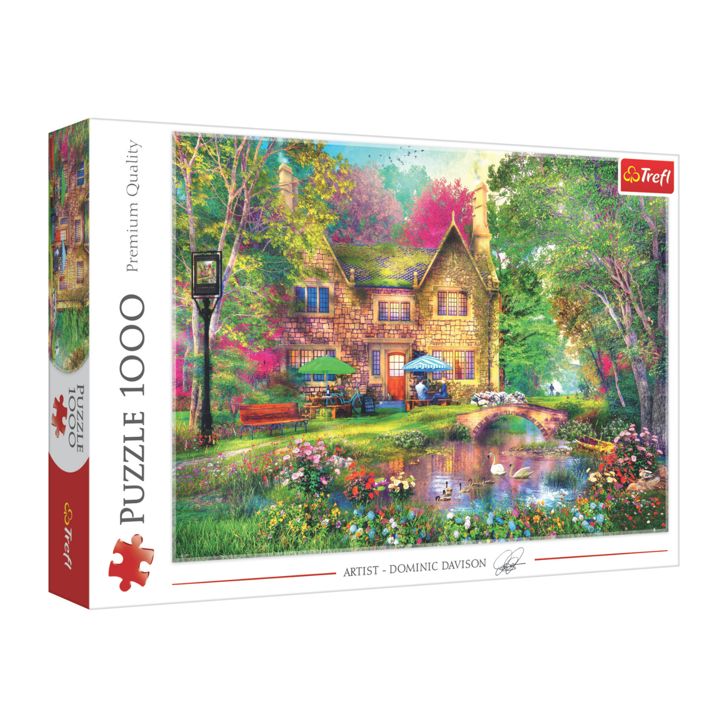 Trefl 1000 piece premium European puzzle - Forest Haven