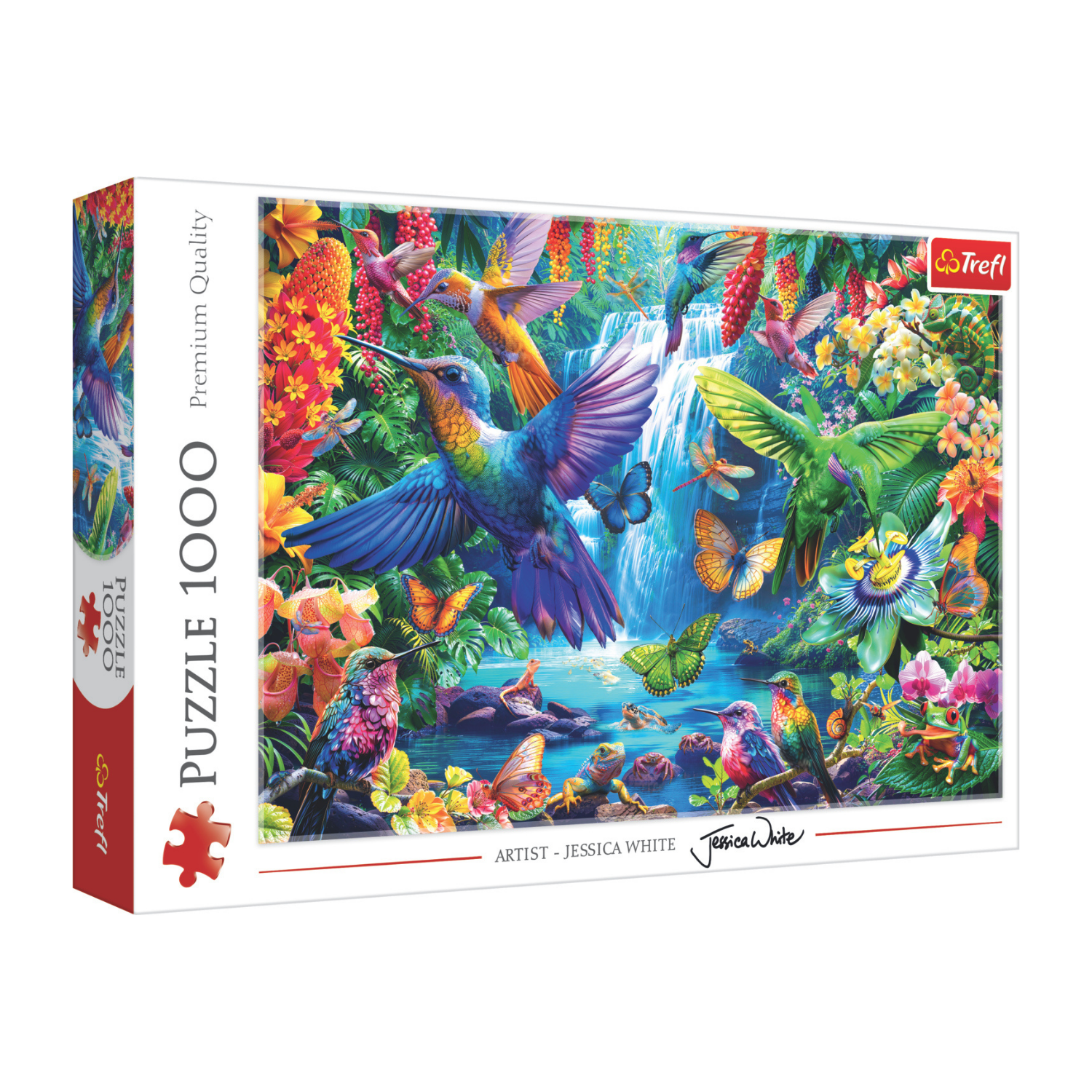 Trefl photography jigsaw puzzle - Tropical Hummingbirds