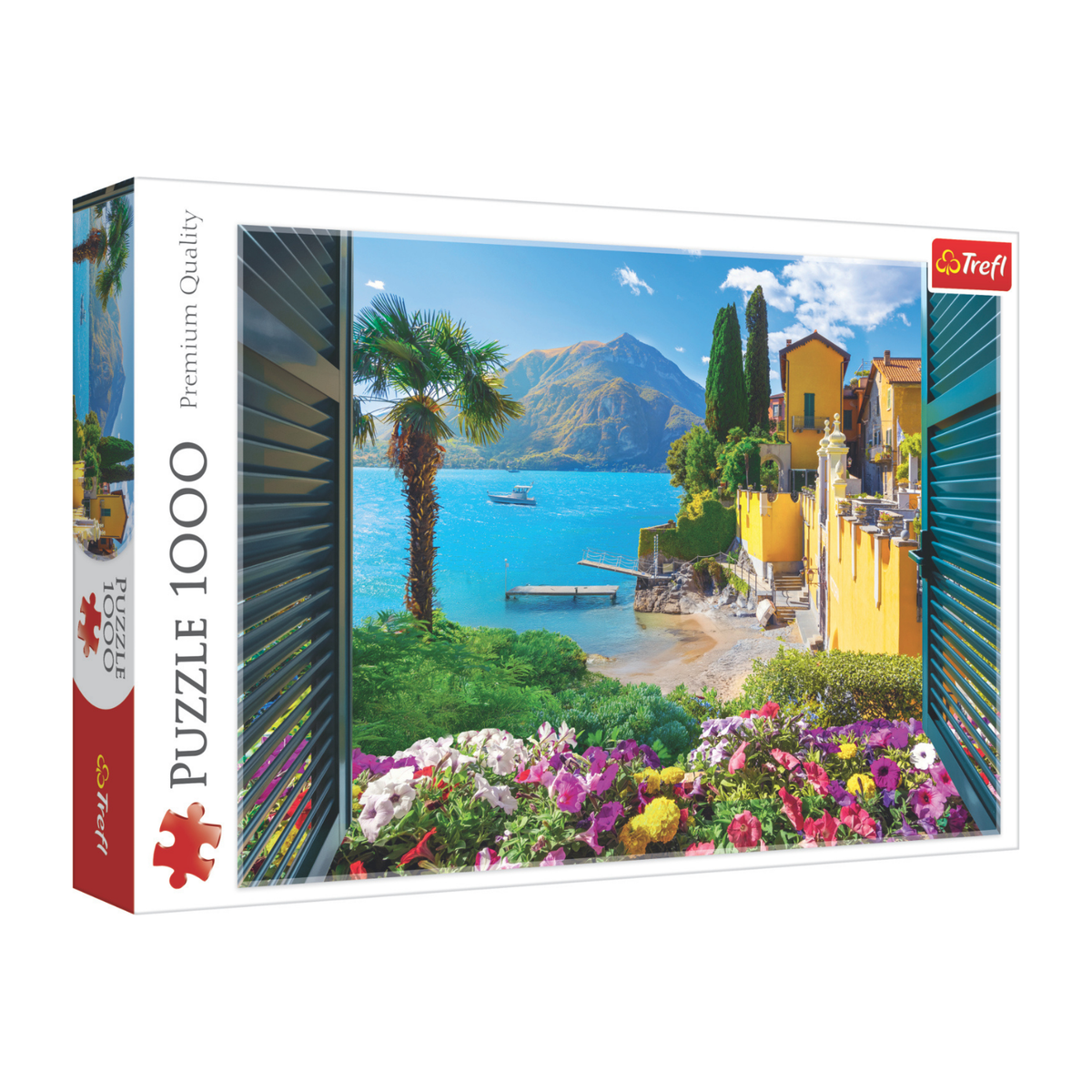 Trefl landscape puzzle photography collection - View of Lake Como