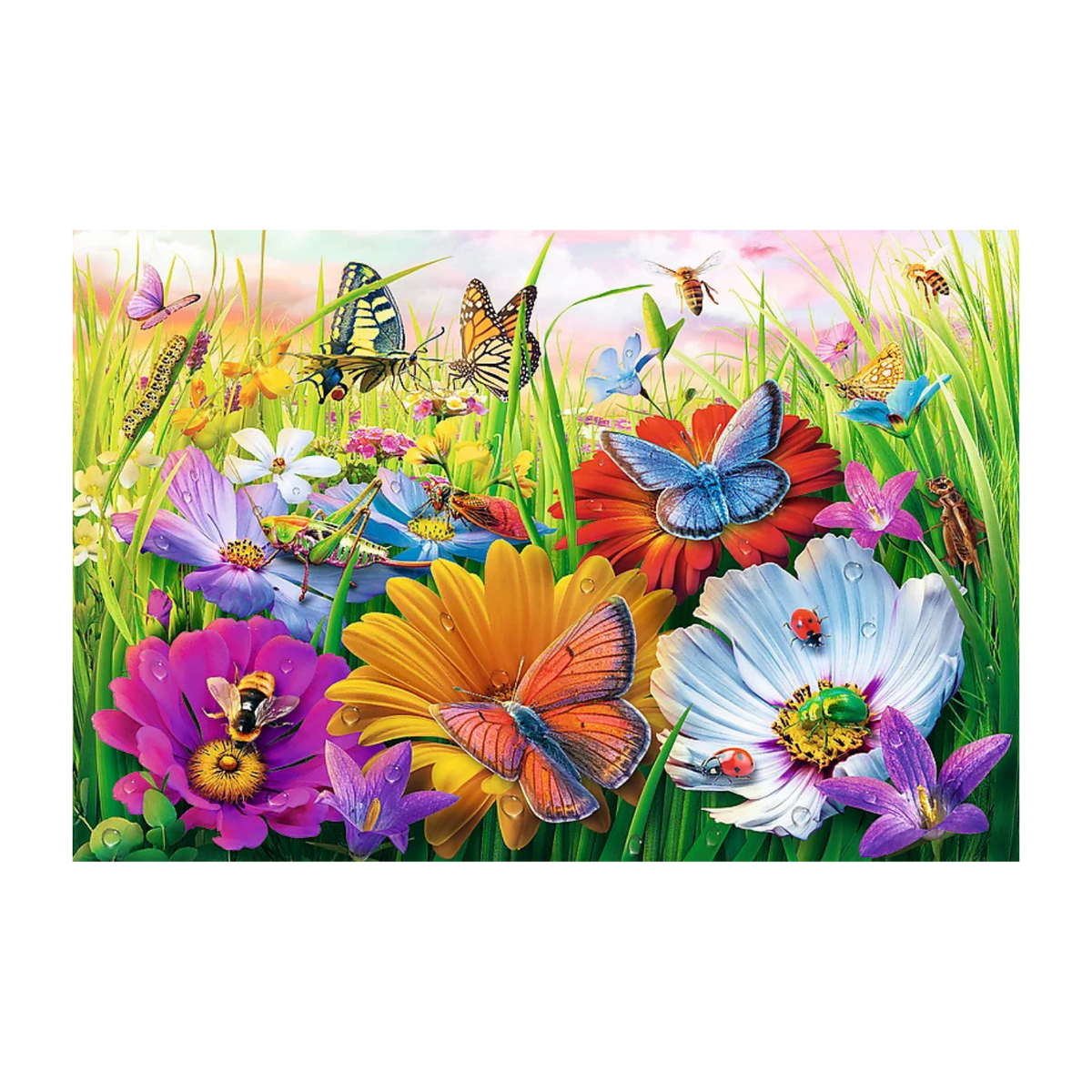 Trefl beginner-friendly 300 piece puzzle completed image