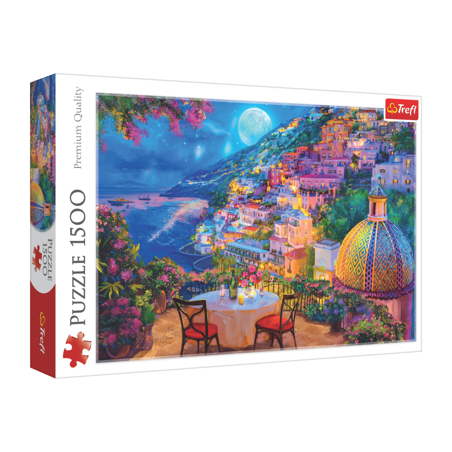 Trefl travel puzzle premium quality - Positano Date Night