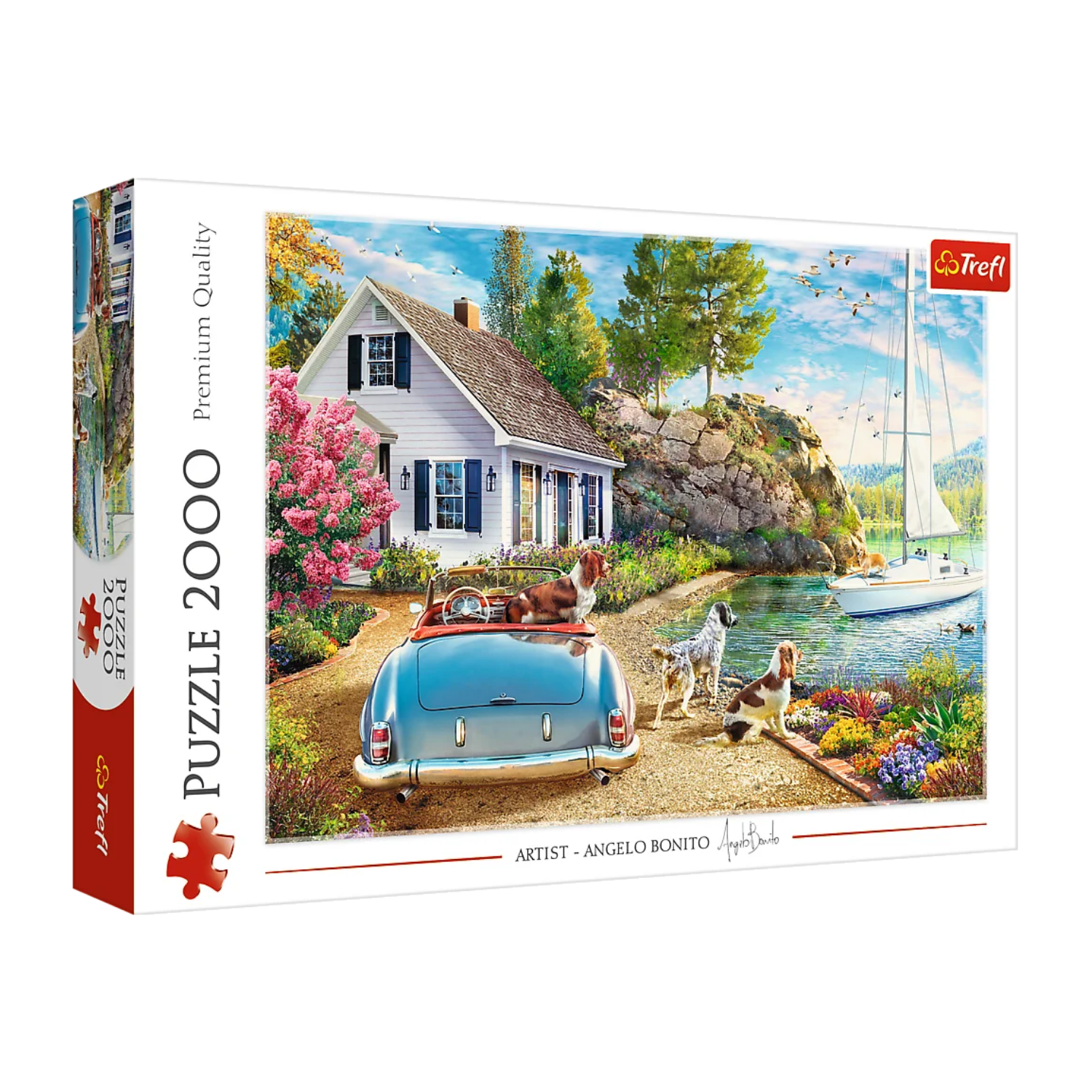 Trefl 2000 piece premium European puzzle