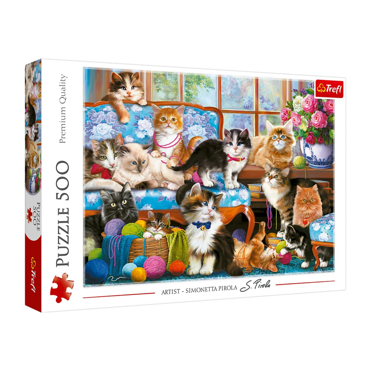 Trefl 500 piece puzzle with vibrant image