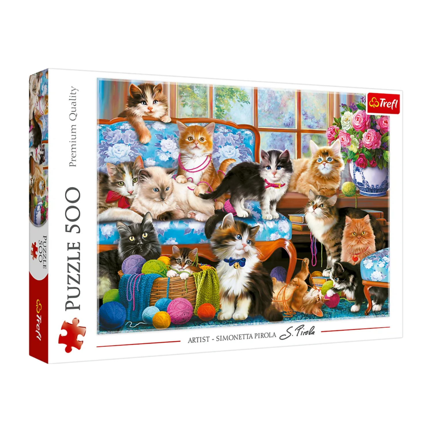 Trefl 500 piece puzzle with vibrant image