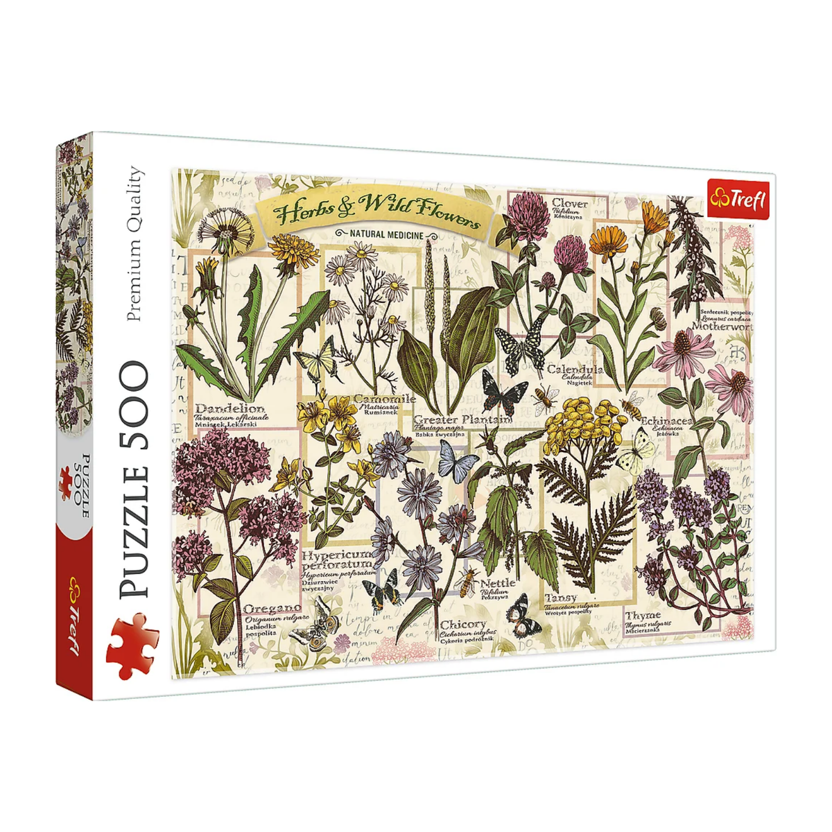 Trefl 500 piece collection premium European puzzle
