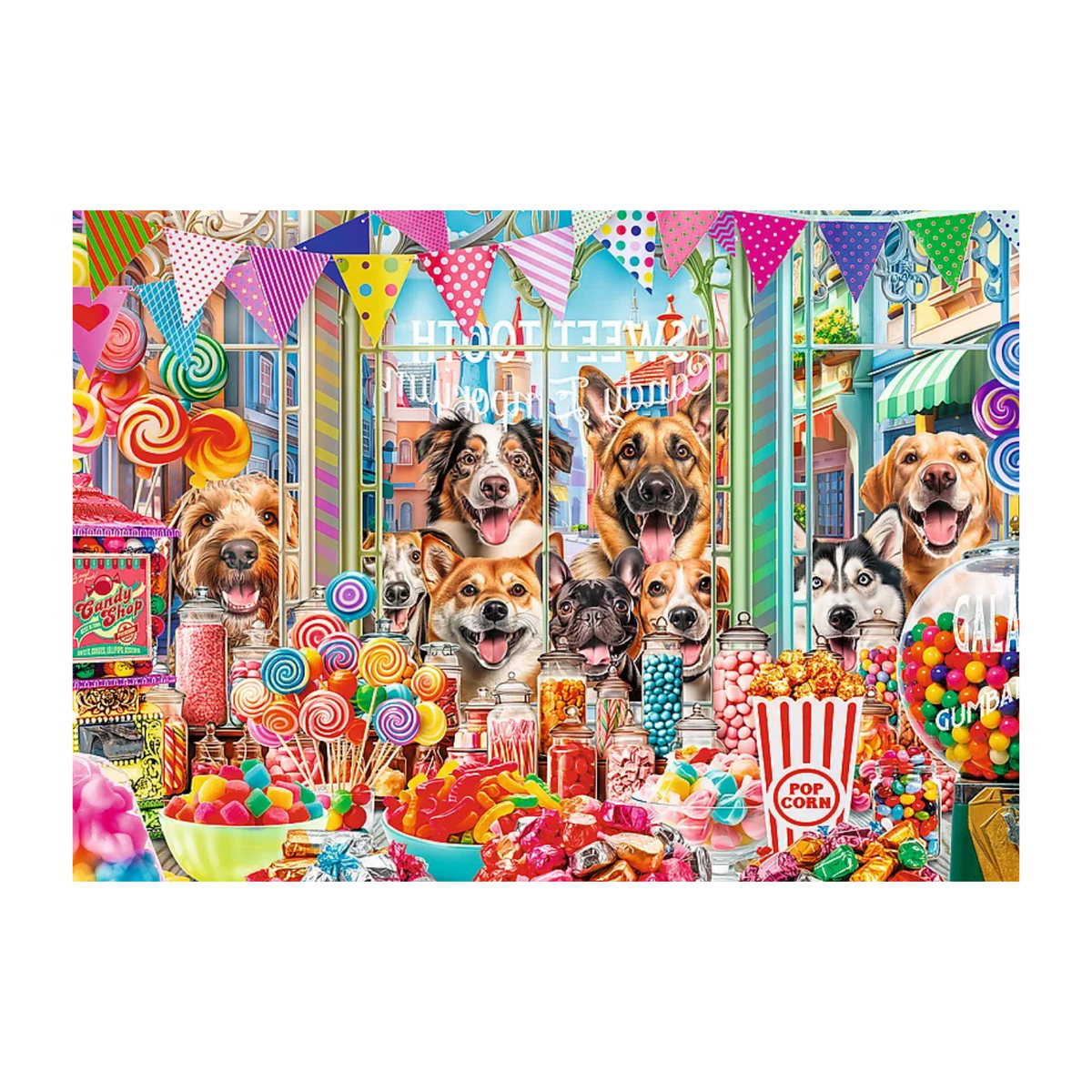 Two 500 piece puzzles from Trefl with vibrant artwork