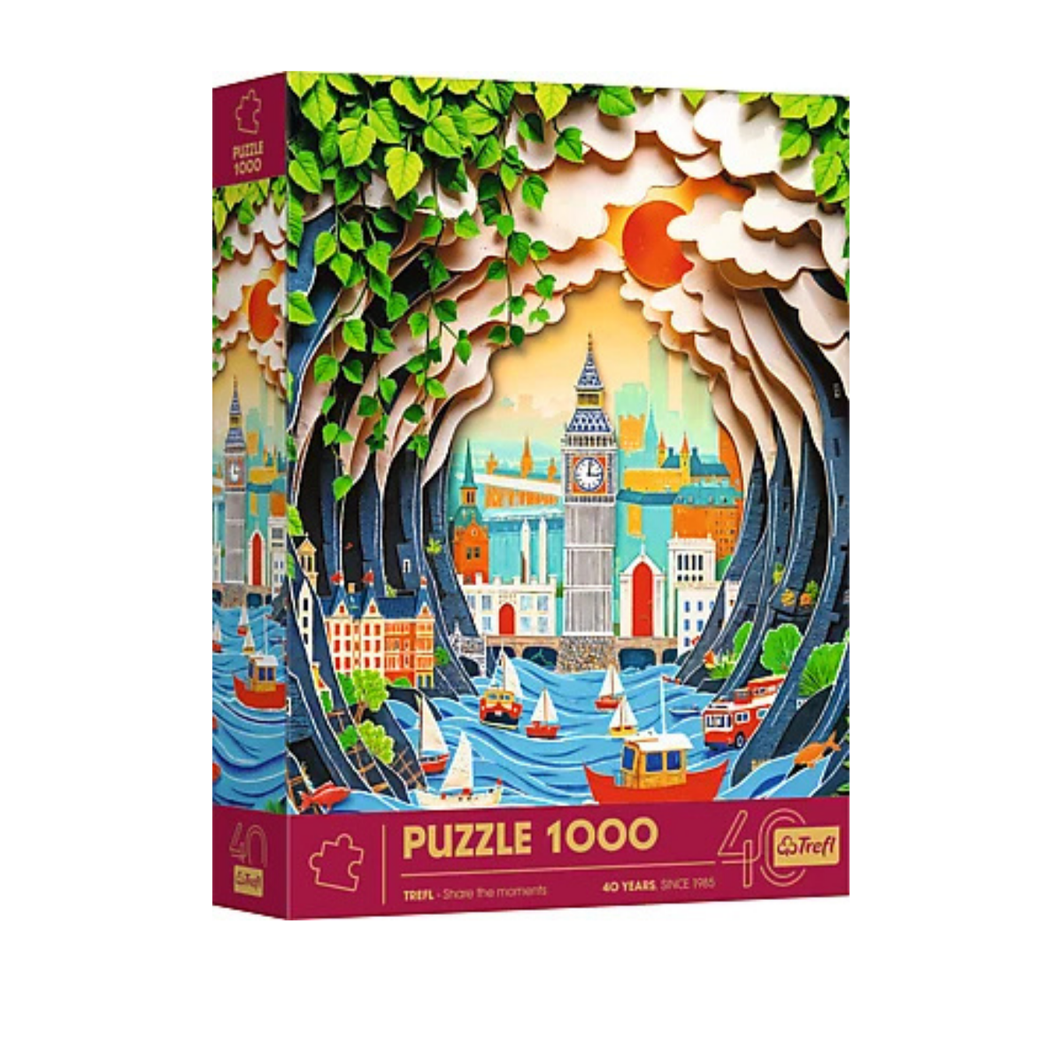 Trefl Paper Art modern design puzzle