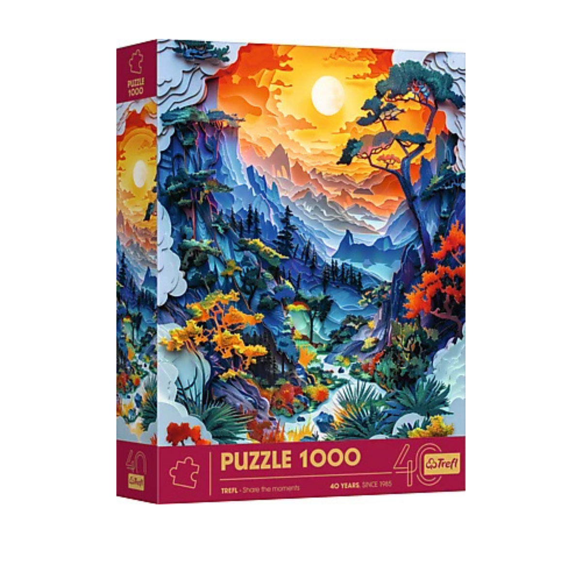 Trefl Paper Art modern design puzzle