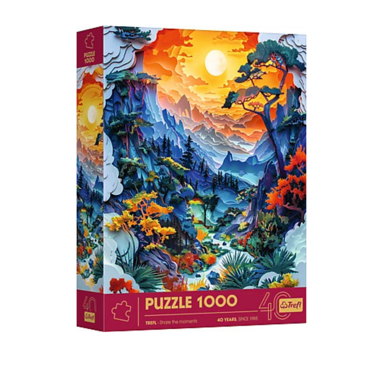 Trefl Paper Art modern design puzzle