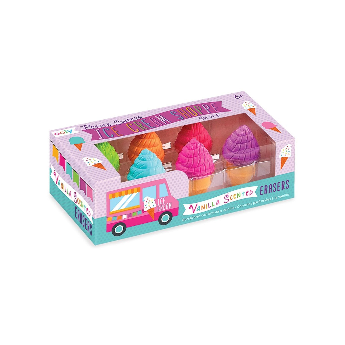 Petite Sweets Ice Cream Shoppe Scented Erasers
