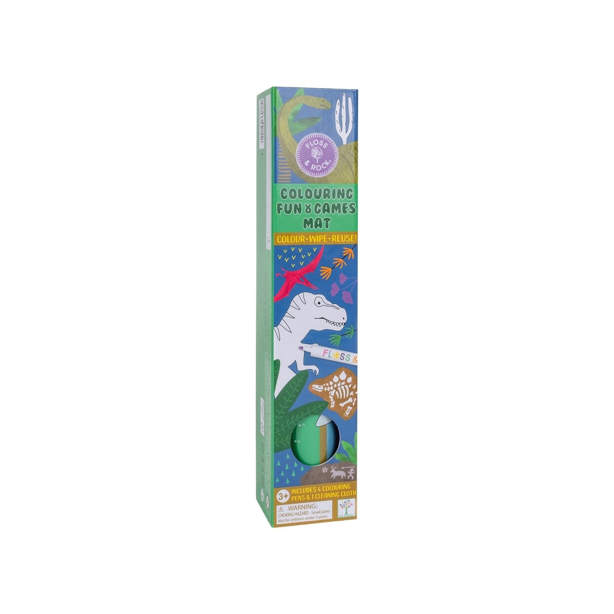 Dinosaur - Colouring Fun and Games Mat