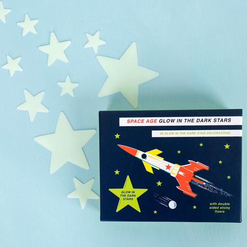 Space Age - Glow in the dark stars