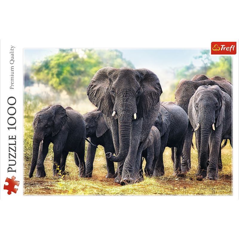 Trefl  &quot;1000&quot; - African elephants
