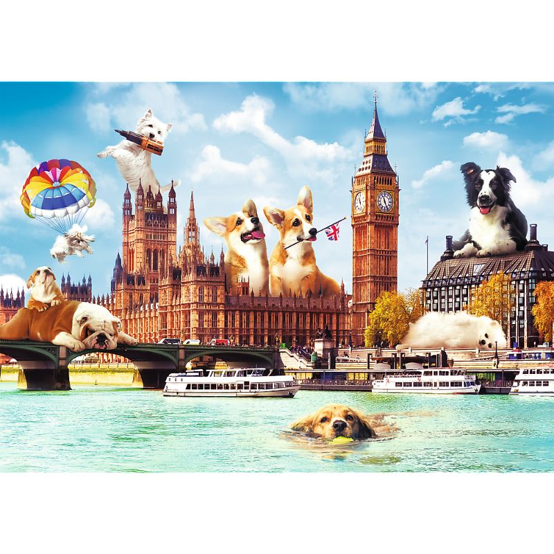 Trefl &quot;1000 Funny Cities&quot; - Dogs in London