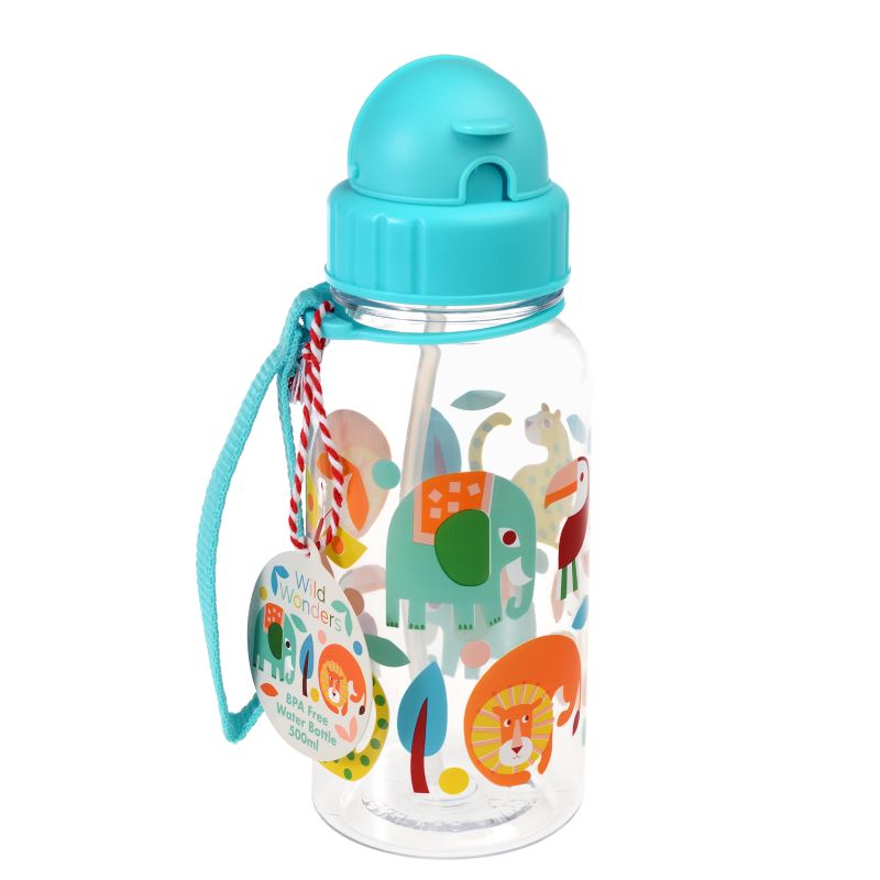 Wild Wonders Kids Water Bottle 500ml