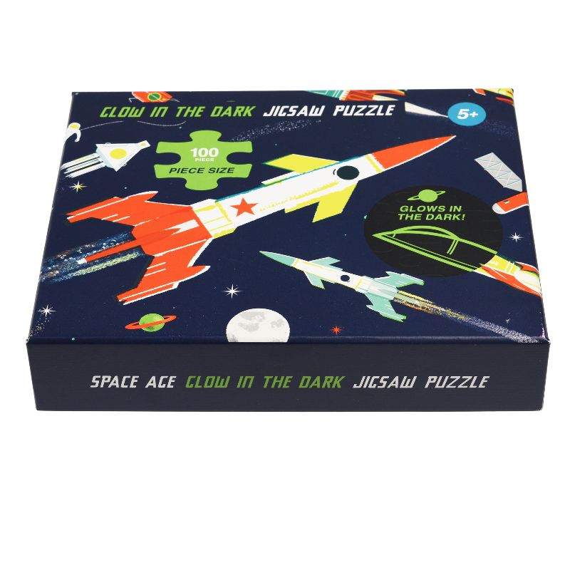Glow in the Dark Space Puzzle 100 pieces