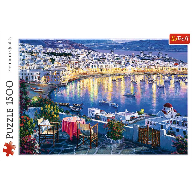 Trefl &quot;1500&quot; - Mykonos at sunset