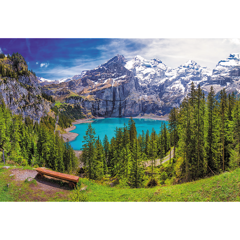 Trefl &quot;1500&quot; - Lake Oeschinen, Alps, Switzerland