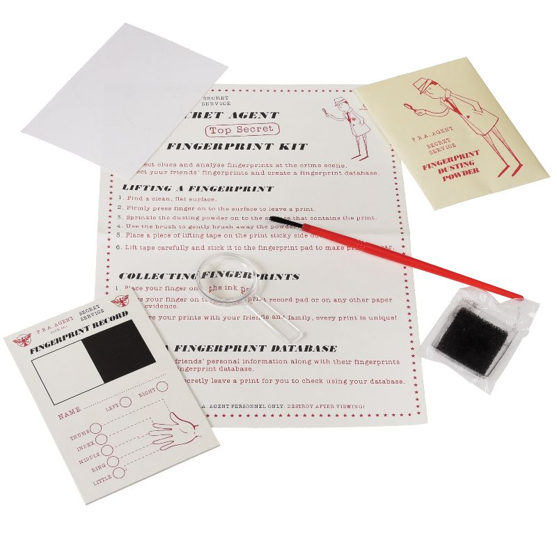 Secret Agent Fingerprint Kit