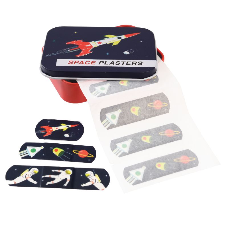 Space Age Plasters in a Tin (Pack of 30)