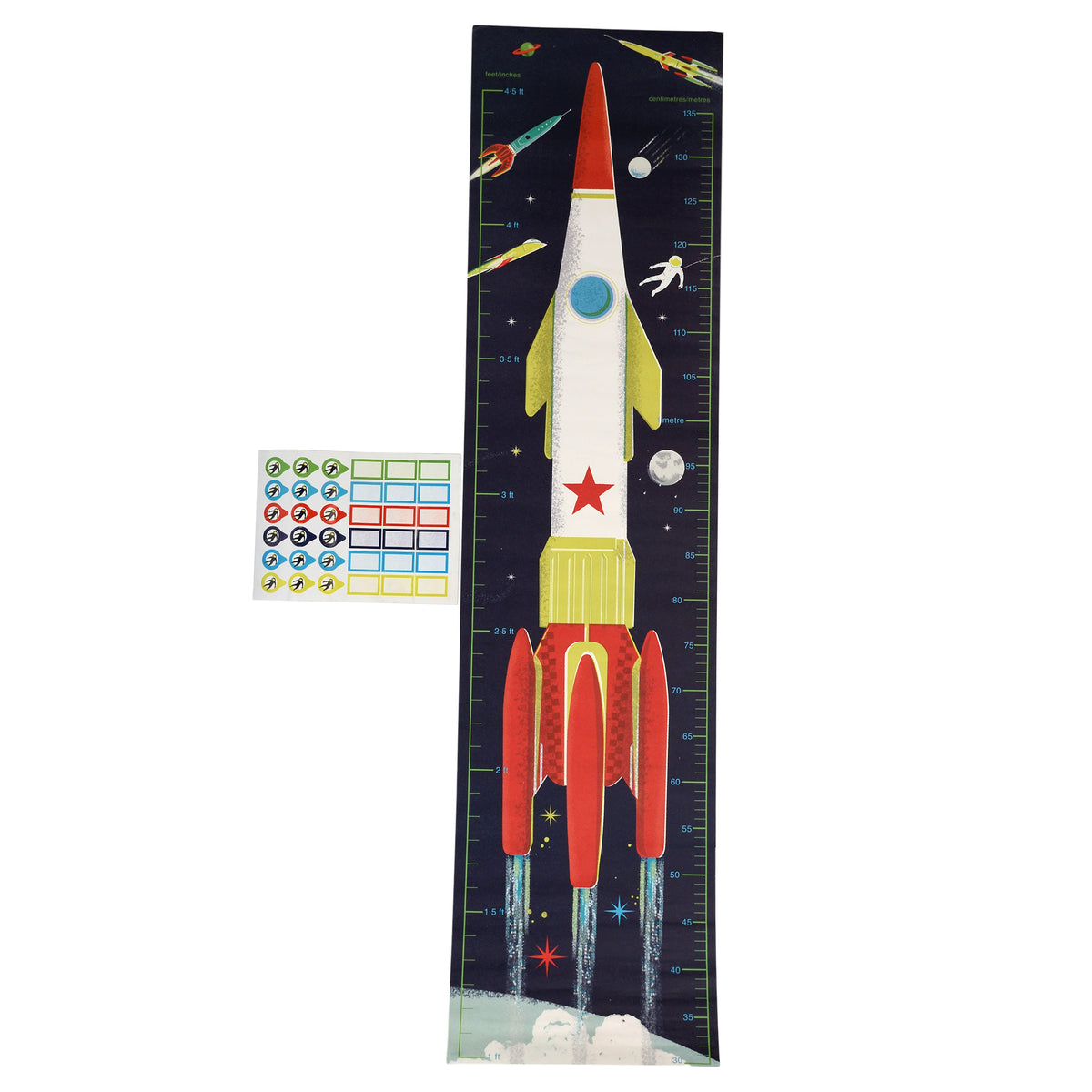 Space Ages Height Chart