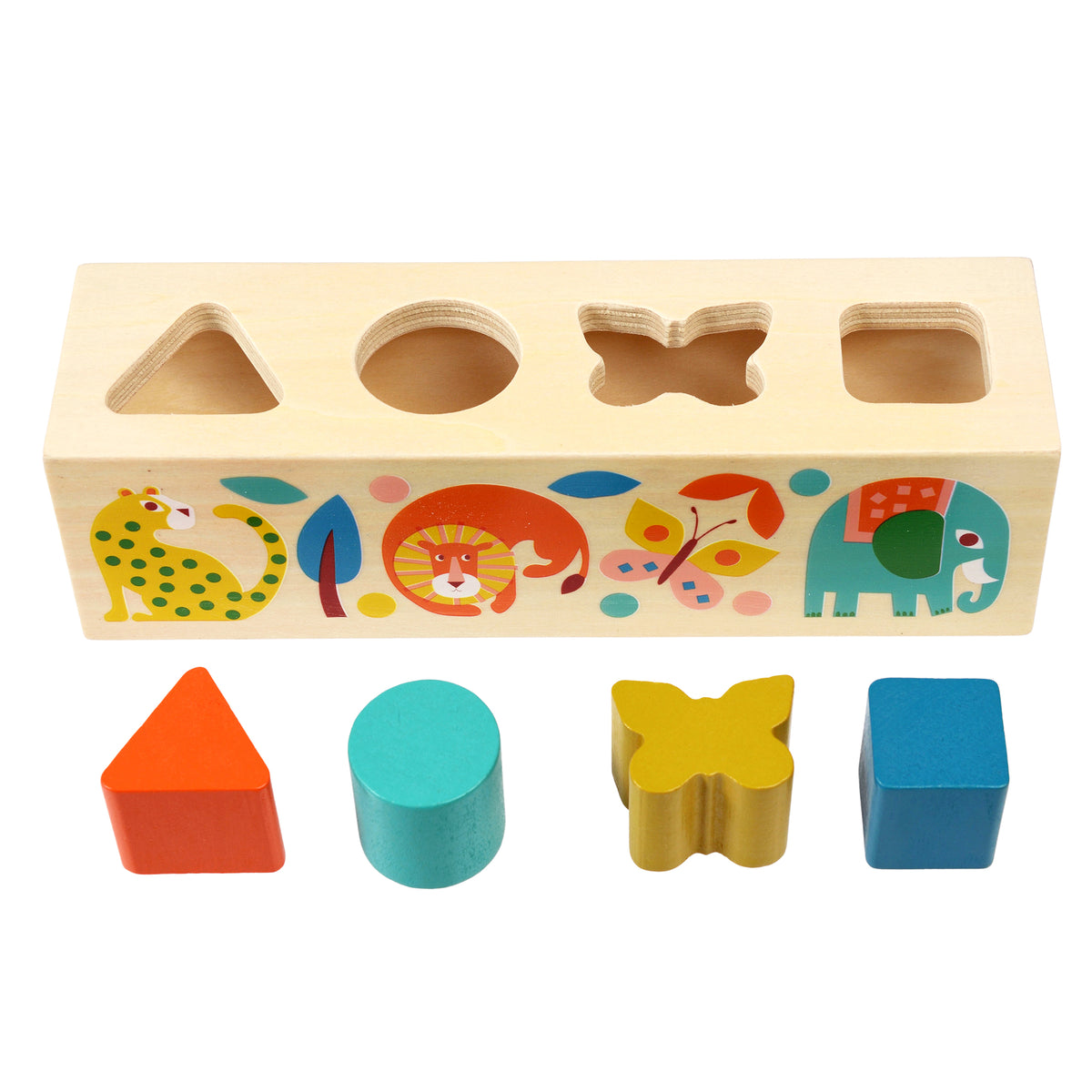 Wild Wonders Wooden Shape Sorter