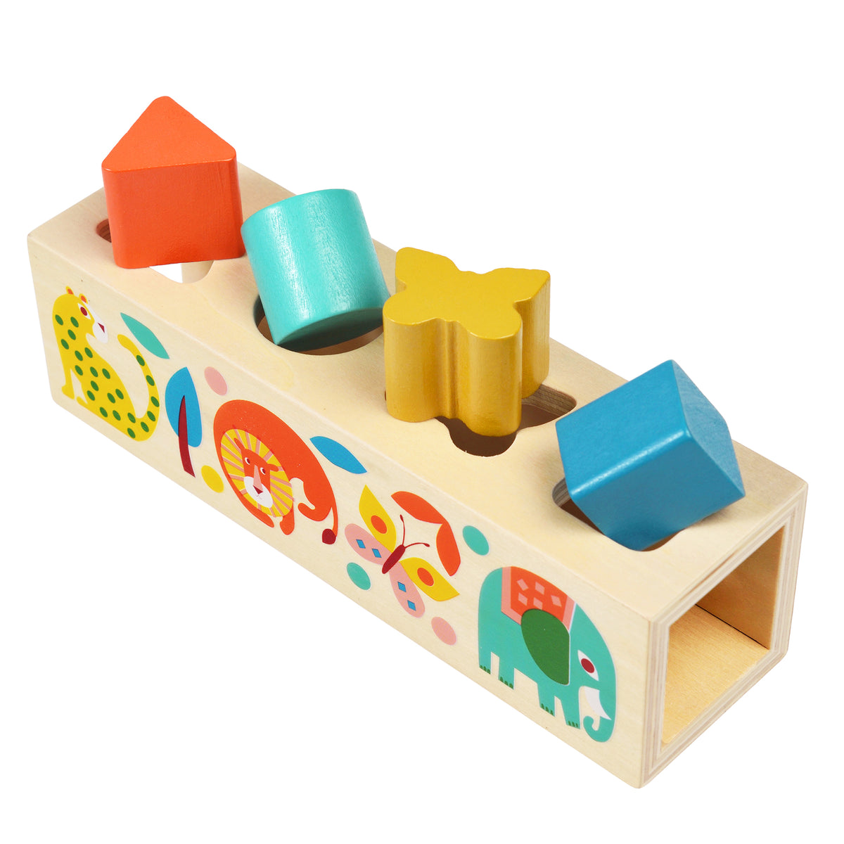 Wild Wonders Wooden Shape Sorter