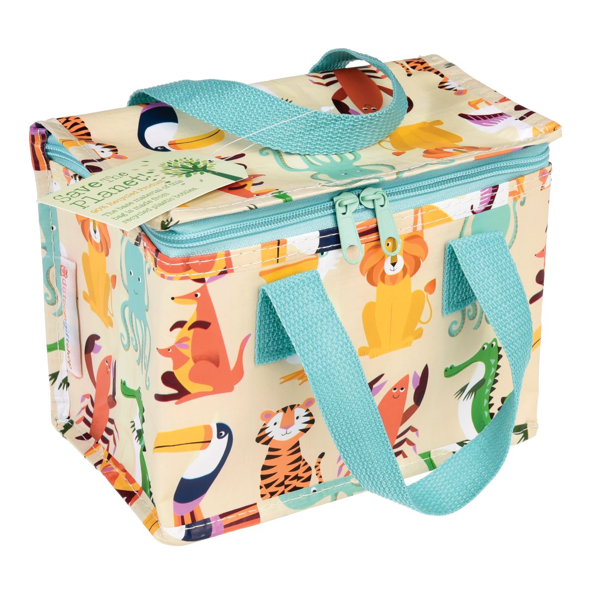 Colourful Creatures Insulated Lunch Bag
