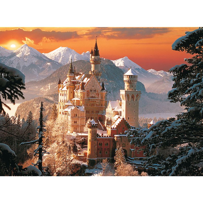 Trefl  &quot;3000&quot; - Wintry Neuschwanstein Castle, Germany