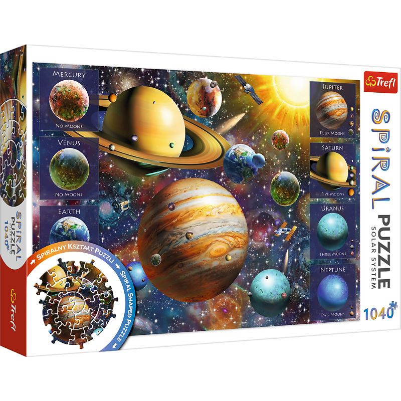 Trefl &quot;1040&quot; - Spiral Puzzle - Solar system