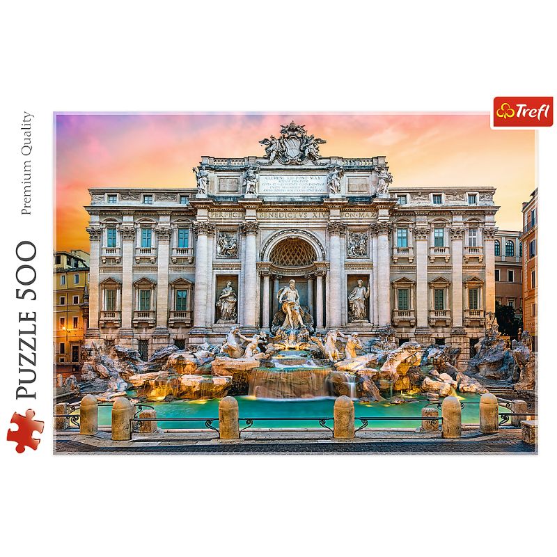 Trefl  &quot;500&quot; - Fontanna di Trevi, Rome