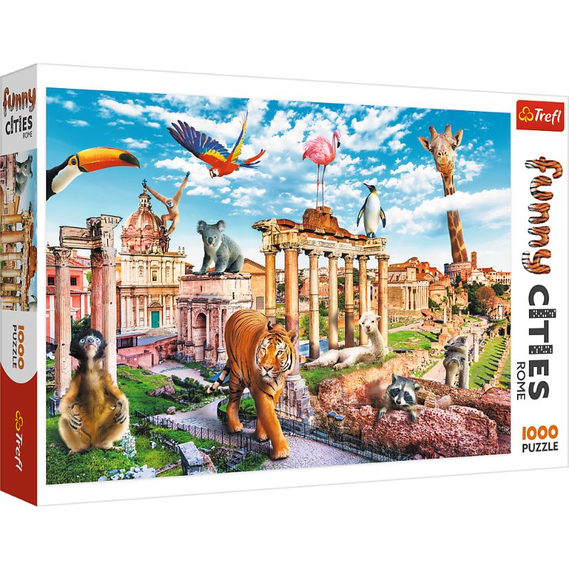 Trefl &quot;1000&quot; Funny Cities -  Wild Rome