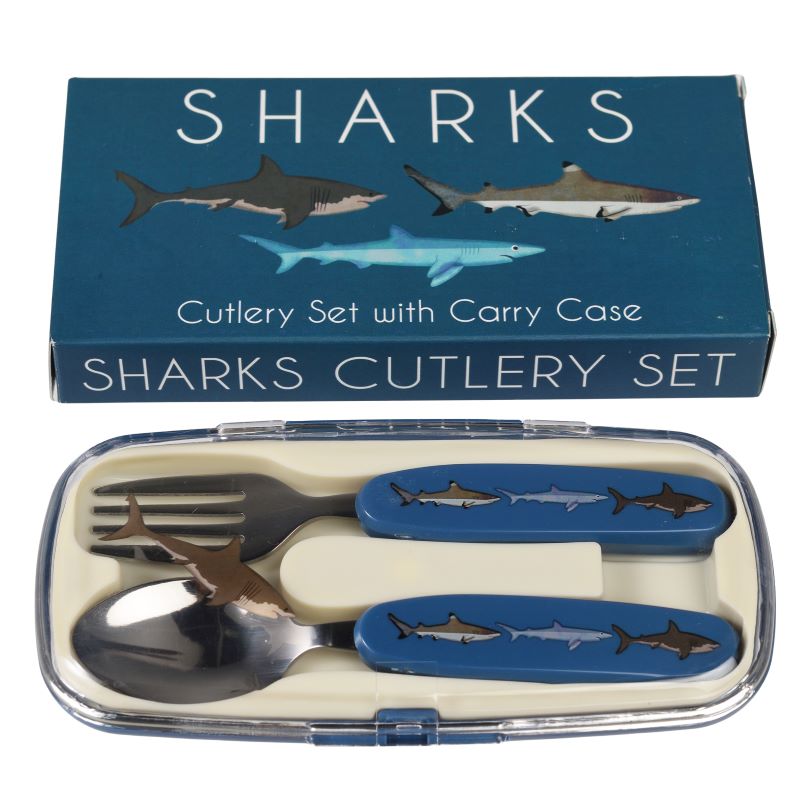 Sharks Children’s cutlery set