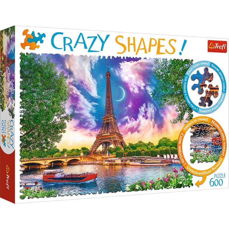 Trefl  &quot;600 Crazy Shapes&quot; - Sky over Paris