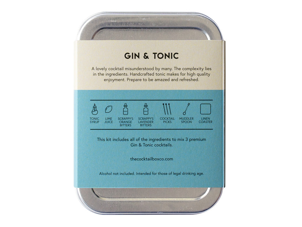 Gin &amp; Tonic Cocktail Kit