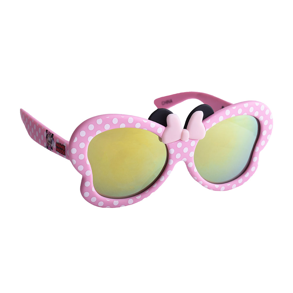 Arkaid Minnie Pink White Polka Dots Sunglasses