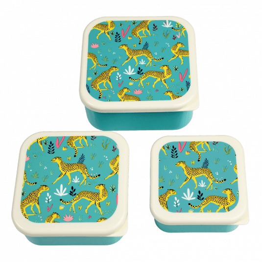 Cheetah Snack boxes