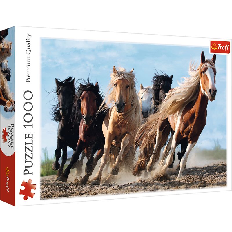 Trefl &quot;1000&quot; - Galloping horses