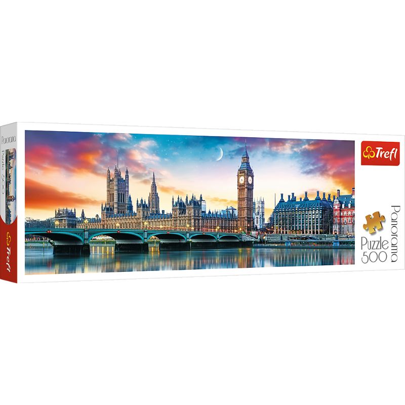 Trefl &quot;500 Panorama&quot; - Big Ben and Palace of Westminster, London